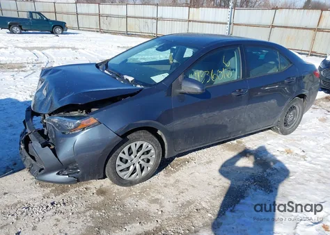 2017 Toyota Corolla Le from USA, damaged, VIN 2T1BURHE8HC896356